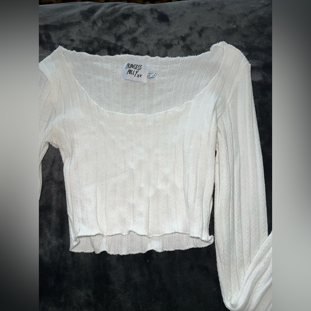 Princess Polly Leon Top in White Size 0 - Picture 14 of 16